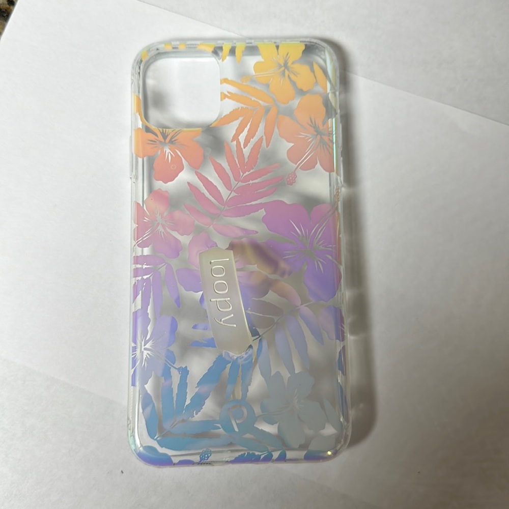 Loopy Case for IPhone 11 Pro Max in Clear Pearl Paradise